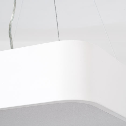GloboStar Square Outdoor LED Panel 67W with Warm White Light 40x40cm