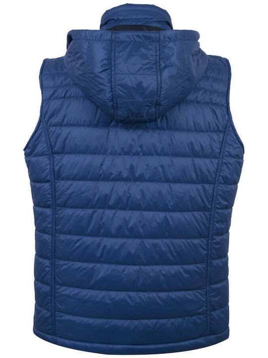 New Company Men's Sleeveless Puffer Jacket RAFBLUE 61-2033-1