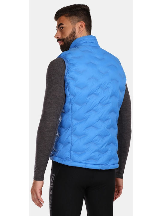 Yes Sleeveless Activewear Jacket Blue