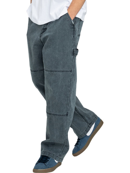 Ανδρικό Παντελόνι Τζιν Washed Black
