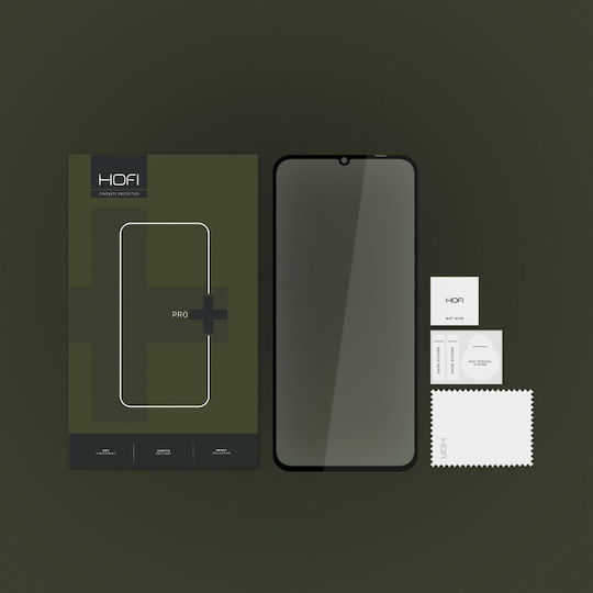 Hofi Glass Pro+ Full Glue Full Face Tempered Glass Μαύρο (Redmi 13C 4G / Poco C65 4G)