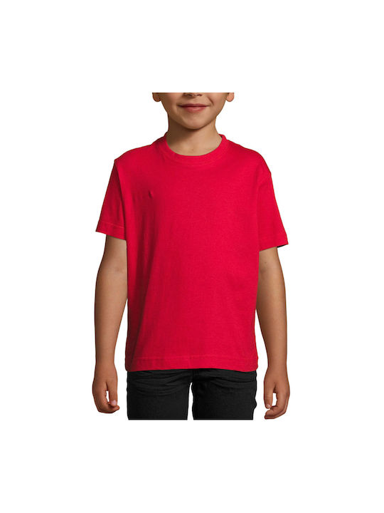 P-Line Kids T-shirt red