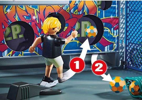Playmobil Спорт и екшън Street Sports Park за 4-10 години