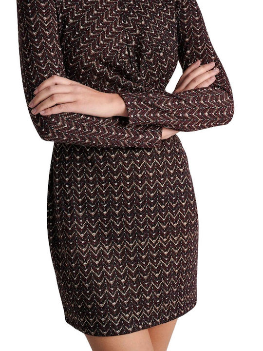 Attrattivo Dress All Day Burgundy