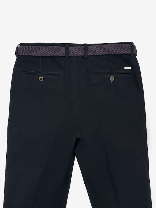 Lexton Men's Trousers Chino Black