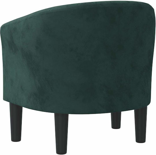 Catifelat Dark Green 70x56x68cm