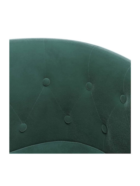 Фотьойл Кадифен Dark Green 70x56x68см