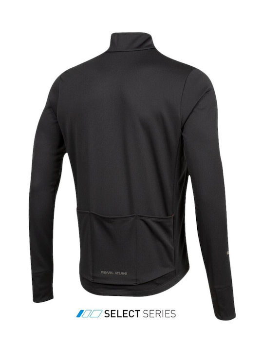Pearl Izumi Select Thermal Lange Ärmel Radtrikot Schwarz