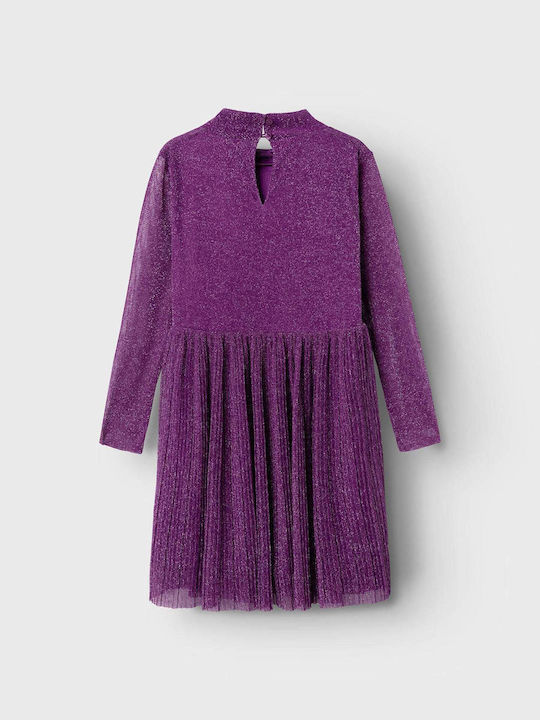 Name It Kids Dress Purple