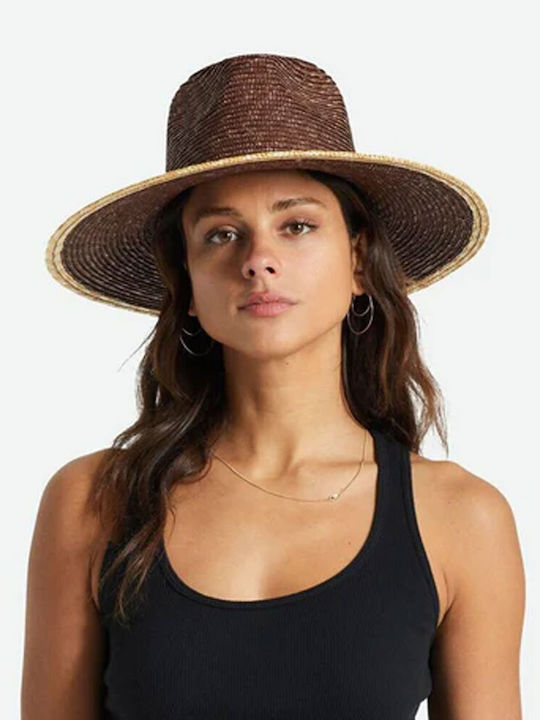 Brixton Wicker Women's Hat Brown