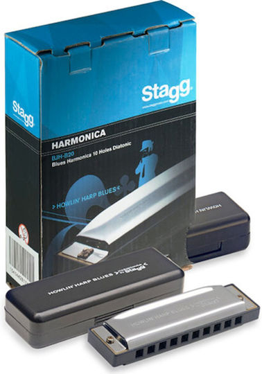 Stagg Diatonic Harmonica Key of E (Mi) Major
