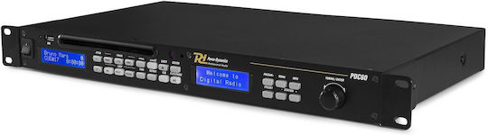 Power Dynamics Gestell CD-Spieler PDC-60 DAB+ 1U mit Empfänger DAB+ / FM 172.701