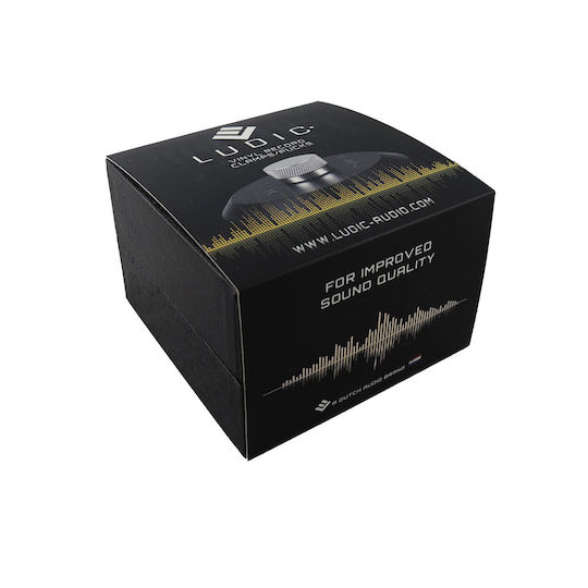 Ludic Record Stabilizer-Clamp Vili Record Clamp Weight 85gr Black