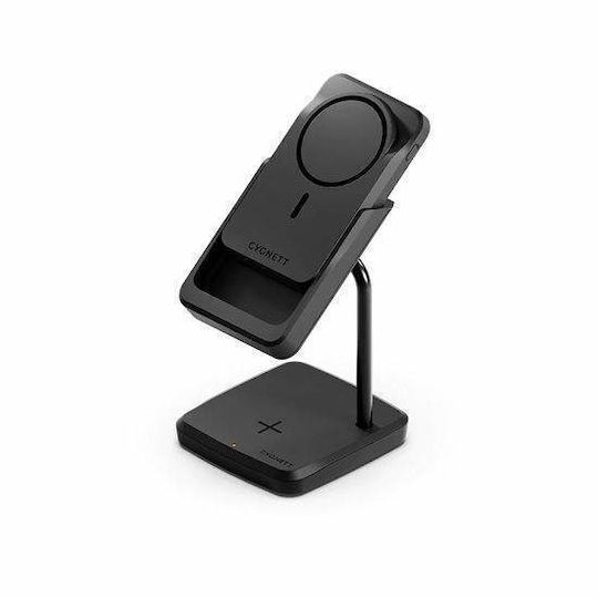 Cygnett Încărcător Wireless (Qi Pad) și Cablu USB-C 18W Negruς (CY-CY4631PBCHE)