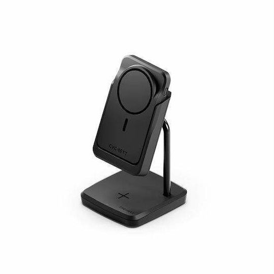 Cygnett Încărcător Wireless (Qi Pad) și Cablu USB-C 18W Negruς (CY-CY4631PBCHE)