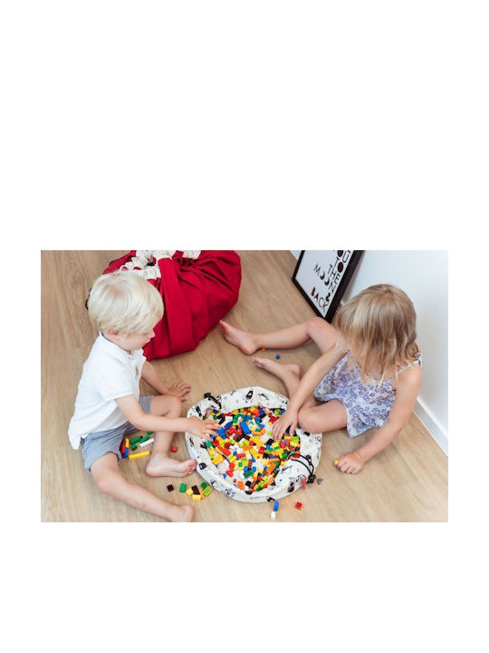Play&go Saltea de Joacă pentru Copii din Țesătură Mini Space Multicolor 40x40cm 1buc