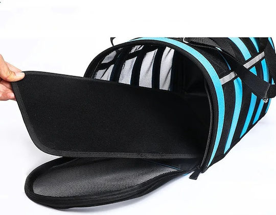 Umhängetasche für Hunde / Katzen bis 5.5kg Schwarz L25xB42xH26cm.