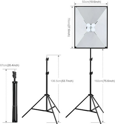 Puluz Комплект Softbox 50брx70брсм.