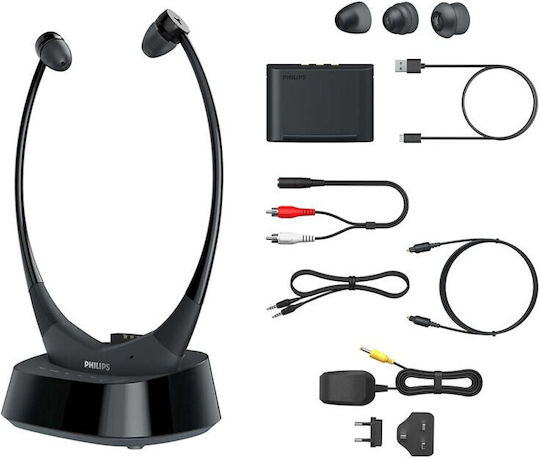 Philips TAH8506BK Fără fir / Cu fir Over Ear Căști cu 60 ore de Funcționare Negre