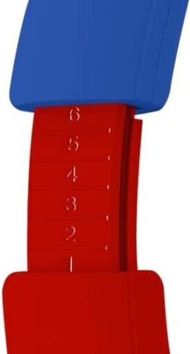 OTL Cuffie Kids Super Mario Wireless / Wired On Ear Headphones with 24 hours of Operation Red/Blue