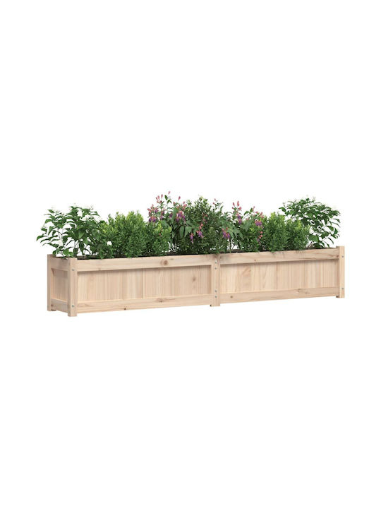 vidaXL Planter Box Lemn Maro 180x31x31cm.