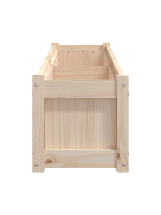 vidaXL Planter Box Lemn Maro 180x31x31cm.