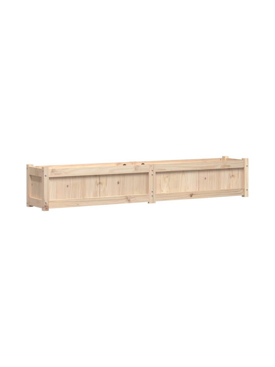 vidaXL Planter Box Lemn Maro 180x31x31cm.