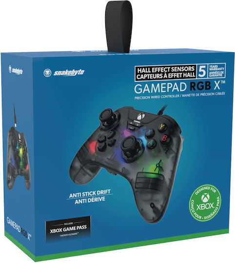 SpeedLink Sb922312 Ενσύρματο Gamepad για PC / Xbox One / Xbox Series Smoke Grey