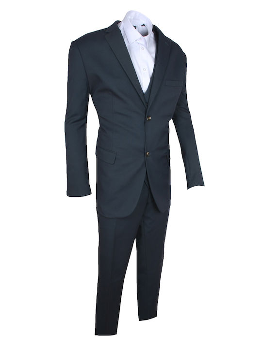 Stefansxxl Men's Suit Petrol