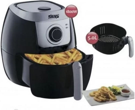 DSP KB2031 Heißluftfritteuse 5Es Schwarz