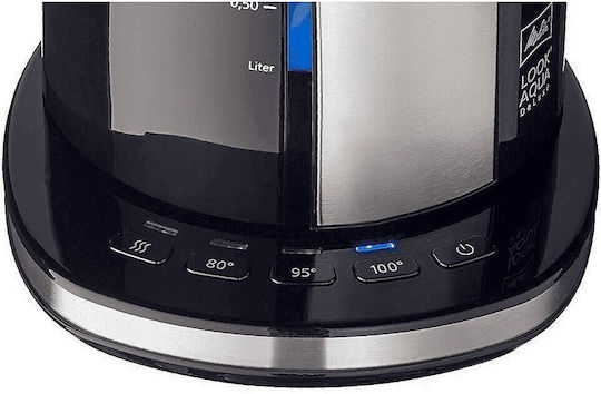 Melitta Look Βραστήρας 1.7lt 2400W Τιρκουάζ