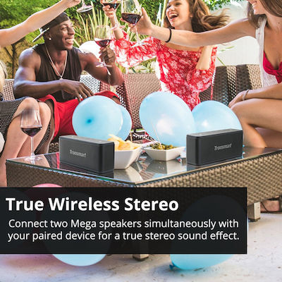 Tronsmart Element Mega 250394 Difuzor Portabil 40W cu Durată de Funcționare a Bateriei până la 15 ore Negru