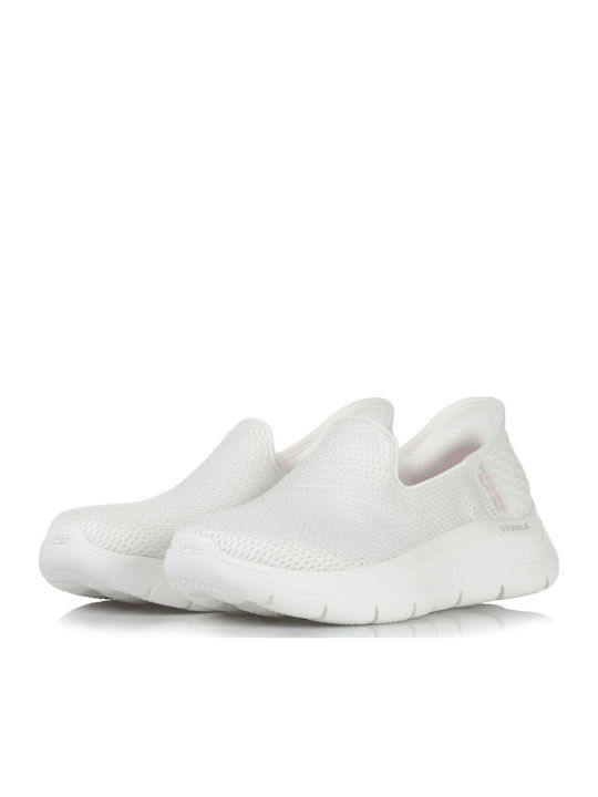 Go Walk Flex Damen Slip-Ons Weiße