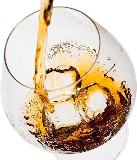Whisky Stones Διακοσμητικά Παγάκια Ανοξείδωτα με Σουβέρ & Τσιμπίδα 11τμχ