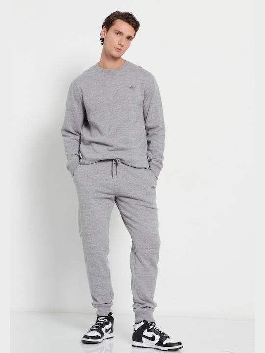 Funky Buddha Men's Sweatpants Grey Melange