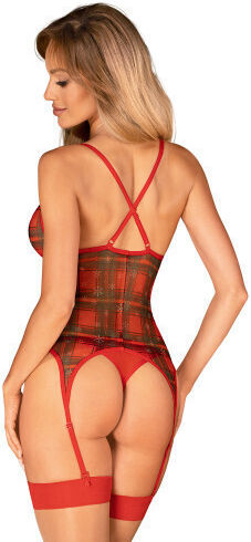 Corset Sexy Κορσές Κόκκινος