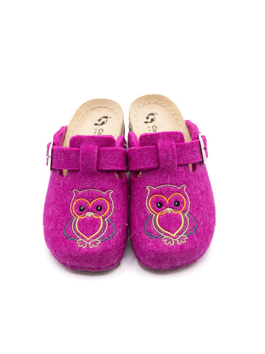 Comfort Way Shoes Anatomic Kids Slippers Fuchsia