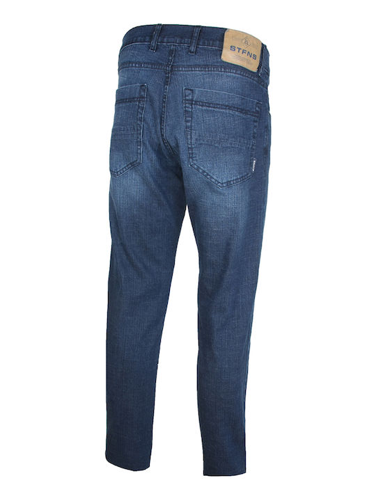 Stefansxxl Herren Jeanshose Blue