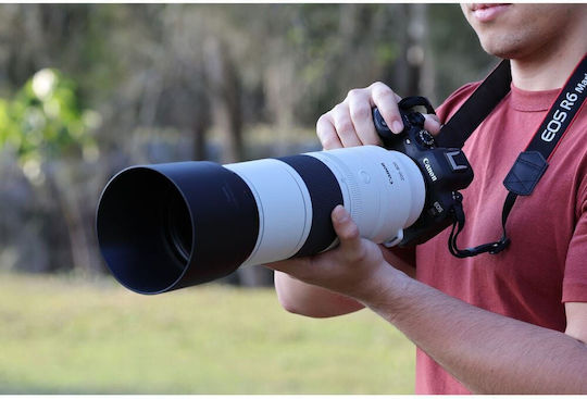 Canon Full Frame Φωτογραφικός Φακός RF 200-800mm F6.3-9 IS USM Super Telephoto για Canon RF Mount Μαύρος