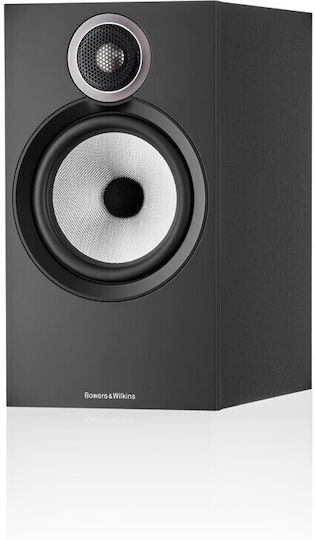 Bowers & Wilkins 606 S3 Ζεύγος Ηχείων Hi-Fi Βιβλιοθήκης 120W 2 Δρόμων Π18.9xΒ32.8xΥ34.4εκ. Μαύρο