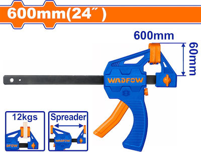 Wadfow WCP4324 Clamp Automatic Trigger Maximum Opening 609.6mm