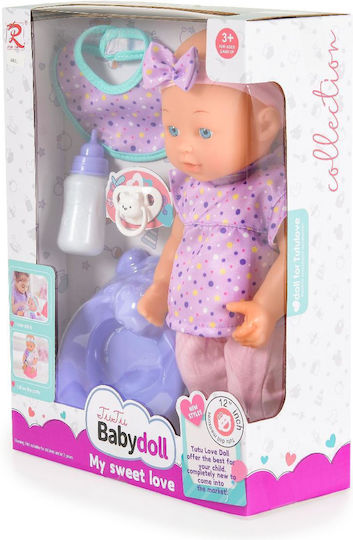 Moni Set papușă bebe 31 cm.