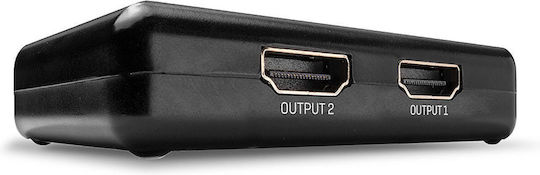 Lindy HDMI 2 Port HDMI 10.2G HDMI Splitter 38357