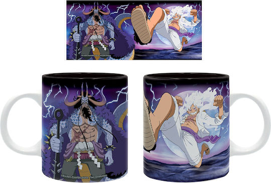 Abysse One Piece Mug Luffy Vs Kaidou Κούπα Κεραμική Πολύχρωμη 320ml Abysse One Piece Mug Luffy Vs Kaidou Κούπα Κεραμική Πολύχρωμη 320ml