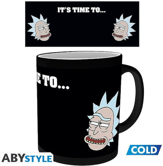 GB eye Rick And Morty - Heat Change Get Schwifty Mug Heat Change Mug Ceramic Multicolored 300ml