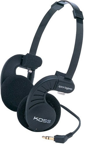 Koss Sporta Pro Wired On Ear Headphones Black