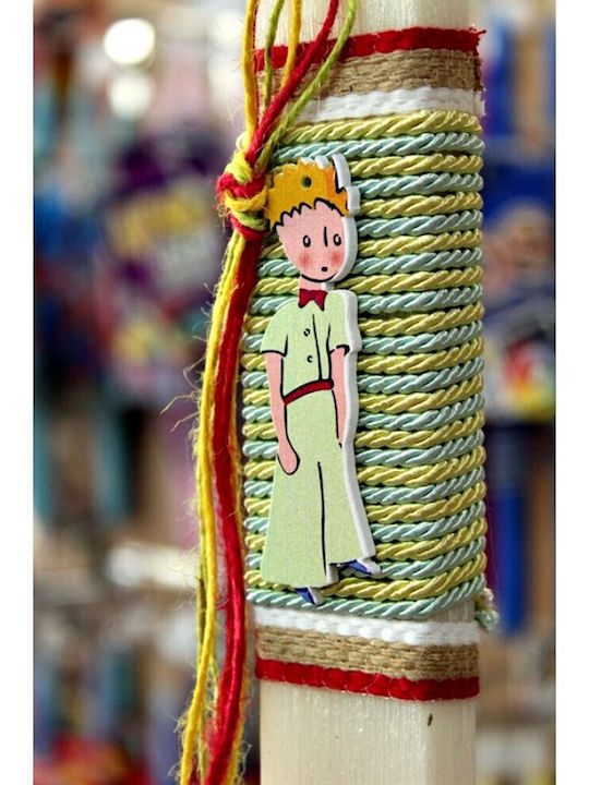 Lumanare de Paste Micul Prinț cu Formă Plată cu Cutie 003060L