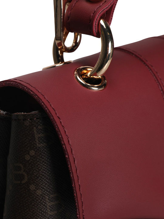 Damentasche Rucksack Brown / Red