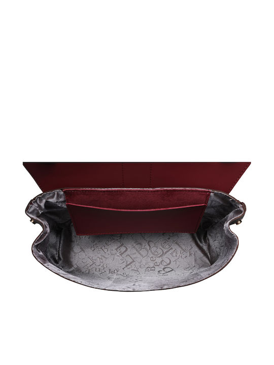 Damentasche Schultertasche Black / Bordeaux