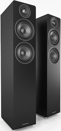 Acoustic Energy 103 Pair of Hi-Fi Speakers Floor 175W 2 No of Drivers W18.5xD28xH85cm. Black / Walnut